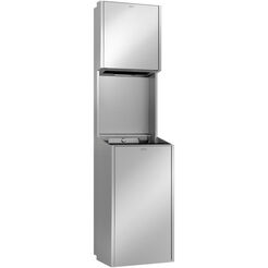 Waste bin with paper towel dispenser EXOS Franke