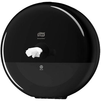 Mini Toilet Roll Dispenser Tork SmartOne® black