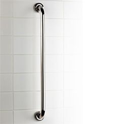 Držiak sprchy jednoduchý fi 25 60 cm PRO Bisk oceľ lesklá