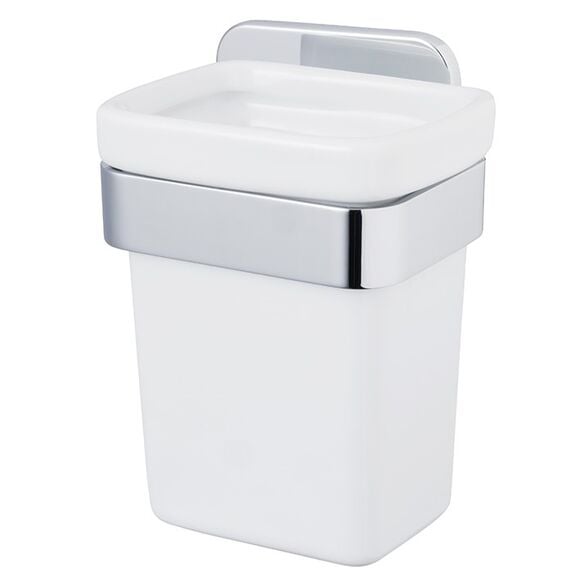 Chrome toilet glass Bisk Tore