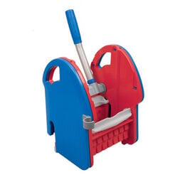 Prensa para carro de limpieza Splast rojo-azul