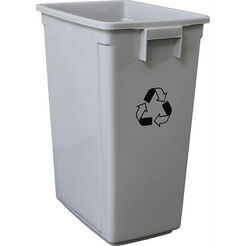 Mülltrennungskorb 60 Liter Merida Kunststoff grau