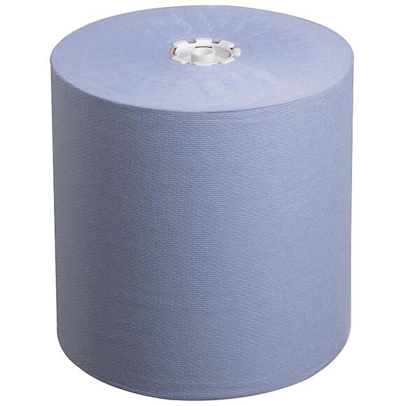 Papierhandtuchrolle 6 St. 350 m Kimberly Clark SCOTT MAX Altpapier + Zellstoff blau