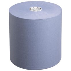 Papierhandtuchrolle 6 St. 350 m Kimberly Clark SCOTT MAX Altpapier + Zellstoff blau
