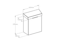 Kosz na odpady Merida Stella BLACK