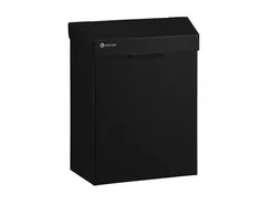Koš na hygienické odpady Merida STELLA Black 4,5 litra, oceľ čierna