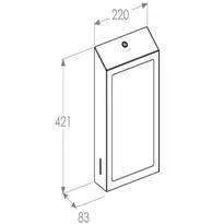 Podajnik ASC755 Merida 2w1 SuperMirror