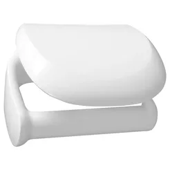 Toilet paper holder Bisk Athena, white