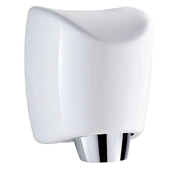 JET Sanitario hand dryer 1200 W, matte white steel