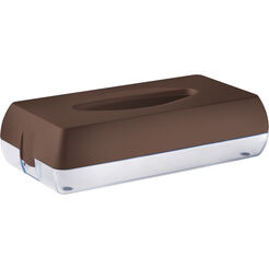 Toilet tissue dispenser brown