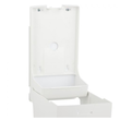 Pojemnik na papier toaletowy w listkach Merida TOP plastik biało - szary