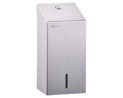 Držák na toaletní papír ve formě listů Merida STELLA matná ocel