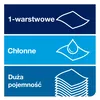 Ręcznik papierowy w rolce do rąk Tork 120059 Matic 1 warstwa 280 m biała celuloza – pojemność