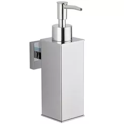 Dispensador de jabón cuadrado de pared Faneco SYDNEY Chrome