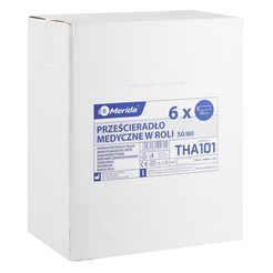 Cellulose bed sheet in a roll 50 cm x 80 m Merida 6 pcs.