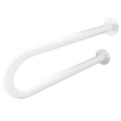Madlo umywalkowe pro osoby se znevýhodněním Faneco ⌀ 25 mm, 60 cm, ocel bílá