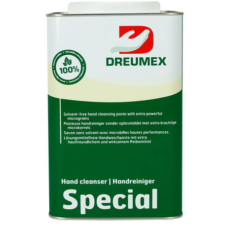 Pasta do czyszczenia rąk Dreumex Special do średnich i ciężkich zabrudzeń puszka 4,2 kg