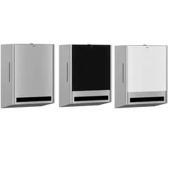 Držák na dvě role toaletního papíru KWC Exos nerezová ocel