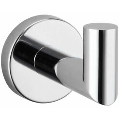 Vešiak do kúpeľne jednoduchý Nosorožec oceľ lesklý