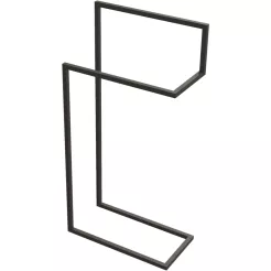 Perchero de pie doble MOKKO negro