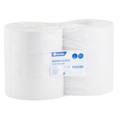 Toaletný papier Merida Klasik 6 roliek 1 vrstva 340 m priemer 23 cm biela recyklácia