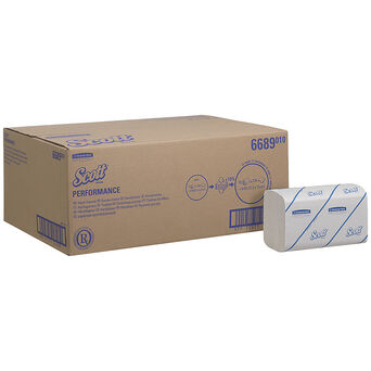 Toalla de papel ZZ 4410 unidades. Kimberly Clark SCOTT papel reciclado blanco