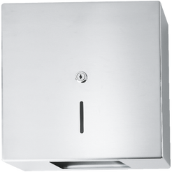 Odporný na vandalizmus toaletný papierový kontajner Franke HEAVY DUTY RH320 matná oceľ