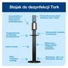 Stojak do dozownika do dezynfekcji rąk Tork 511055, czarne aluminium – sposób montażu, kompatybilne wkłady i dozowniki