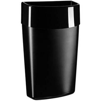 Cubo de basura de 40 litros Merida ONE / COMO de plástico negro