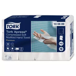 Papierhandtuch ZZ Tork Xpress Multifold 2-lagig 2700 Stück, weißes Zellstoff