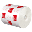 Białe ekologiczne ręczniki papierowe w rolce do toalet o dużym natężeniu ruchu 