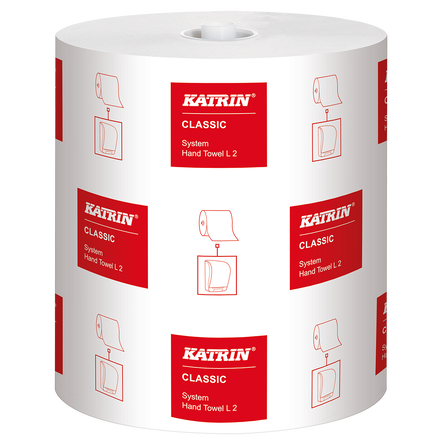 Wkład papieru do automatycznych podajników ręczników w rolce Katrin System