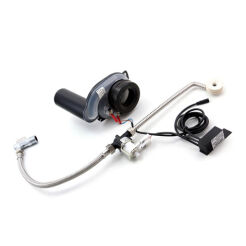 Elektronický konduktometrický splachovač pro pánské záchody, připojení 1/2, napájení 6V baterií