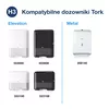 Ręcznik papierowy ZZ Tork 290179 H3 2 warstwy, zielona makulatura – kompatybilne wkłady i dozowniki