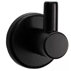 Single hook Faneco HIT Black stainless steel black color