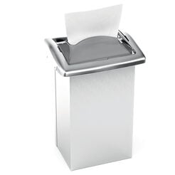 Tork Xpressnap napkin dispenser for built-in installation capacity 675 pcs stainless steel in color and Al