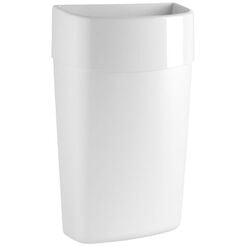 Cesto de basura de 40 litros Merida ONE / COMO, plástico blanco