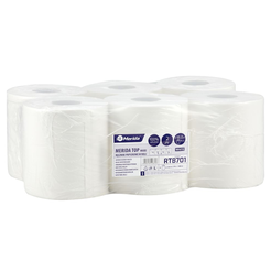 Ręcznik papierowy w rolce Merida Top MAXI 6 szt 2 warstwy 158m celuloza