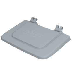 Cubierta para carrito Splast de plástico gris