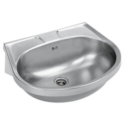 Lavabo de acero KWC ANIMA 550 × 155 × 450 mm BS205-M