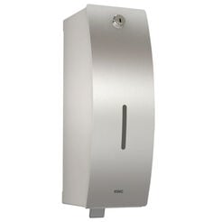 Dispensador de jabón de pared 800 ml KWC STRATOS, acero inoxidable mate
