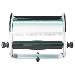 Držák na utěrky v roli W1 Tork, bílo-turquoise ABS plast