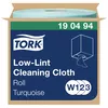 Czyściwo włókninowe o niskiej pylności Tork 190494 180 m turkusowe