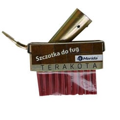 Štetec na škáry s plastovými štetinami Merida s držadlom na tyč