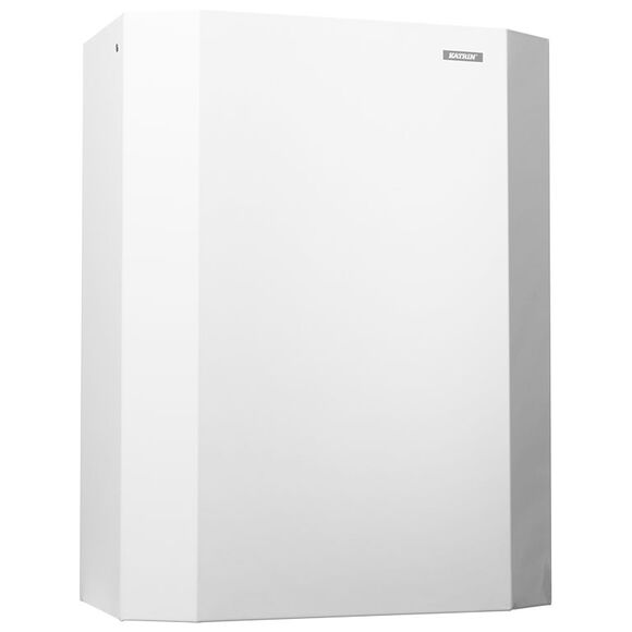 Kosz na odpady 25 litrów Katrin stal szlachetna biała