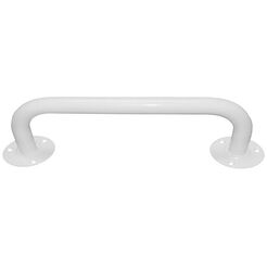 Asidero recto para personas con discapacidad Faneco ⌀ 25 mm, 70 cm, acero color blanco