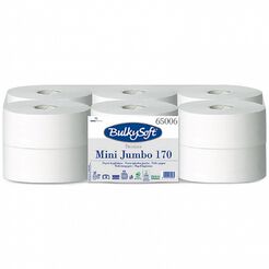 Toilet paper mini jumbo roll 170m Bulkysoft Premium