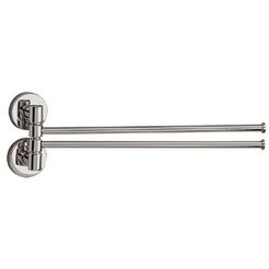 Vešiak na uteráky dvojitý Merida mosadz chrómovaný