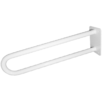 Behindertengerechter Waschtischgriff, feststehend, Durchmesser 25 50 cm, Faneco, weißer Stahl