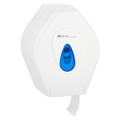 Pojemnik na papier toaletowy Merida TOP MAXI Midi plastik biało - niebieski